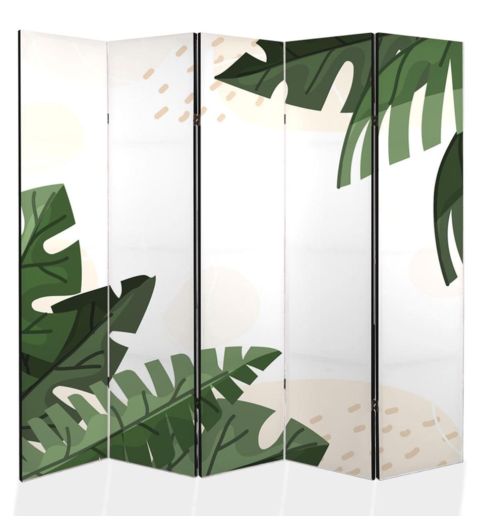 framed concept - Paravent Raumteiler Holz 225x172 cm, Produktbild 