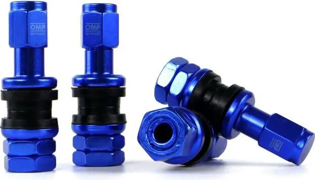 Valvola OMP Blu Alluminio 4pz per Motorsport | Alta Pressione 200PSI