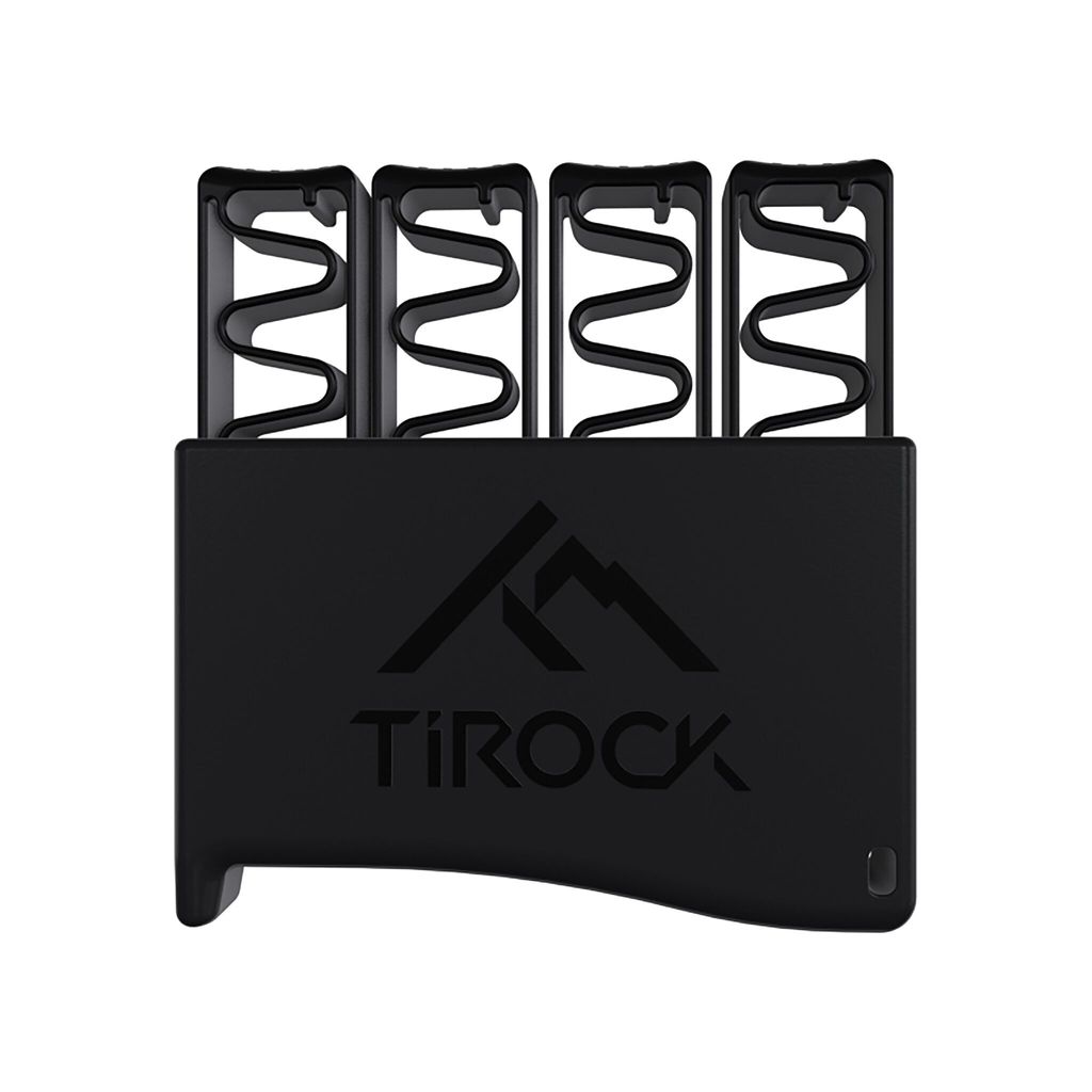 Tirock Fingertrainer-Set "Ti-Hand", Schwarz, Stark