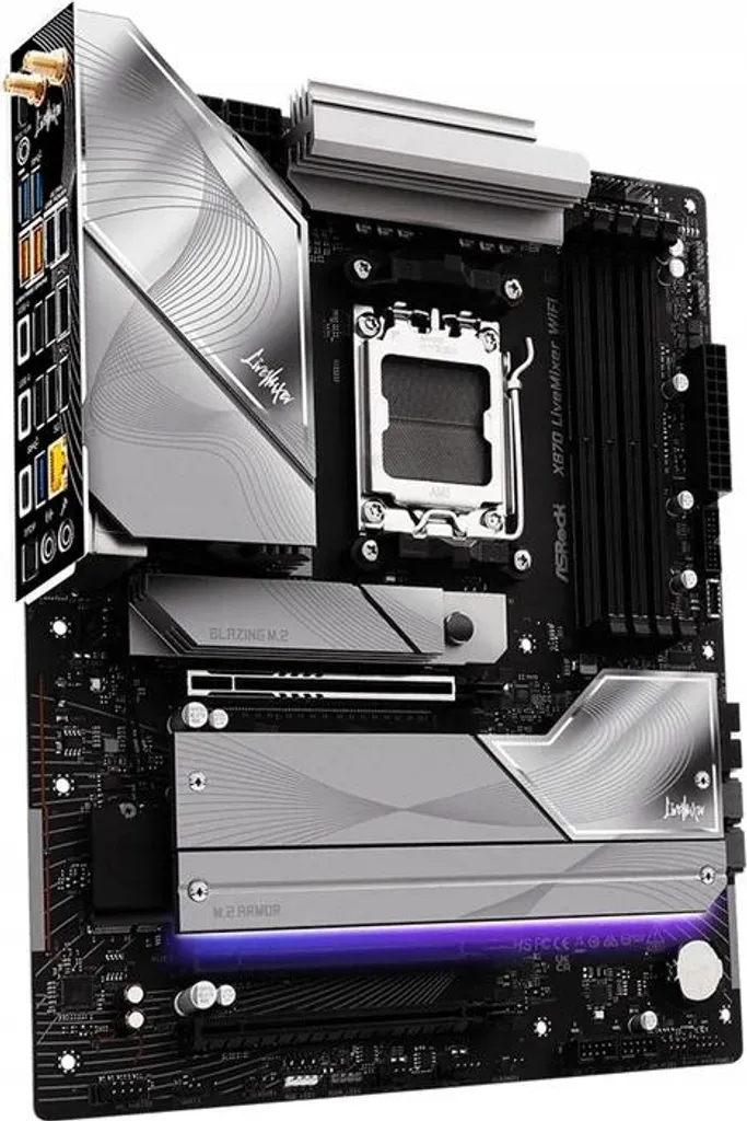 Carte mère ASRock X870 LiveMixer AM5 idéale pour le Streaming et Création