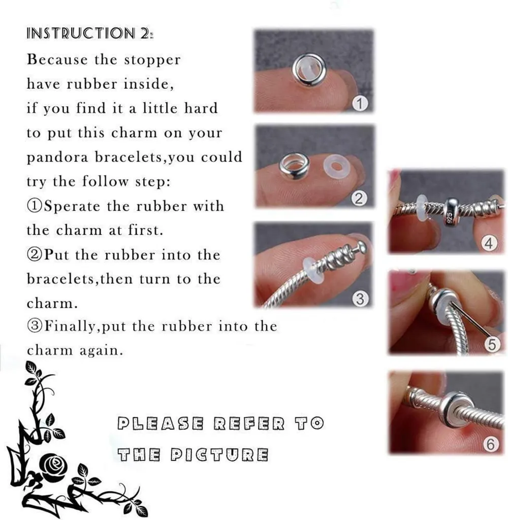 Évitez la Perte de vos Charms avec cette Chaîne de Sécurité Argent 925 - 7