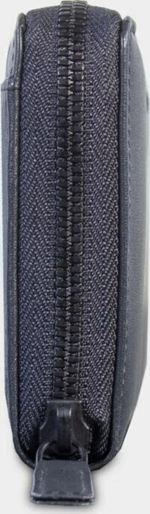 Portefeuille long 18CS ANTHRAZIT en cuir gris avec protection intégrée