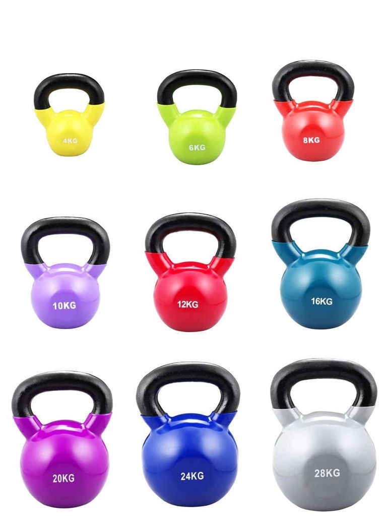 Kettlebell, Kugelhantel Vinyl Gewicht - 8kg