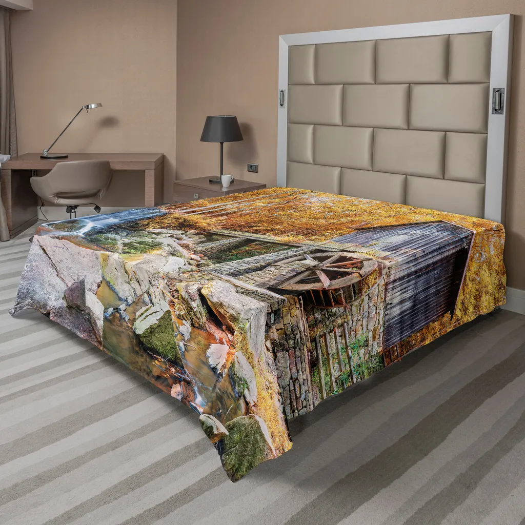 Lenzuolo Decorativo Autunno ABAKUHAUS 275x260 - Stile e Morbidezza