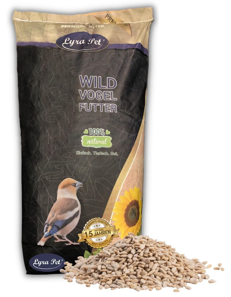 25 kg Lyra Pet® Sonnenblumenkerne geschält Produktbild 