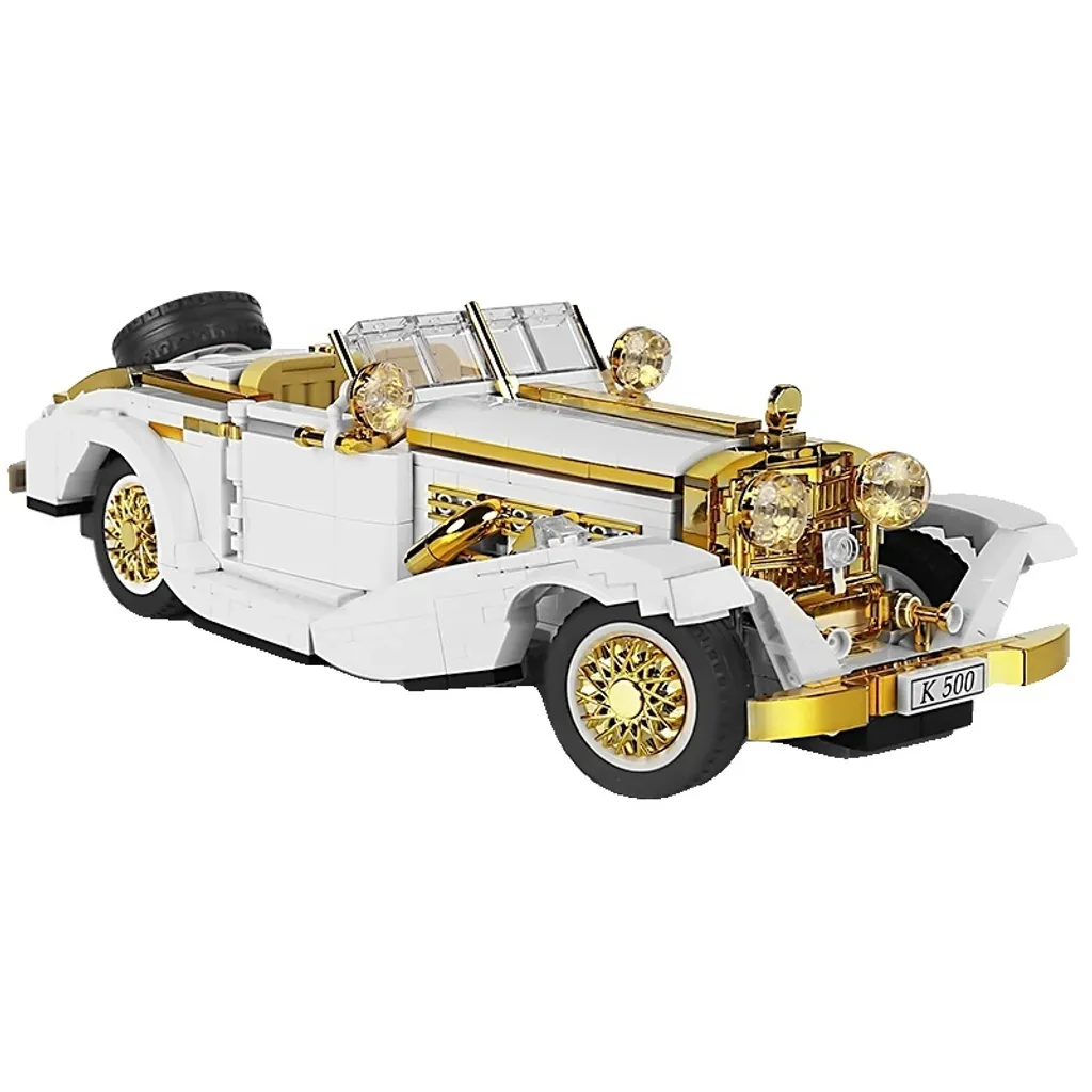 Maquette Voiture Ancienne pour Adultes, Kit Mould King 868 Pièces