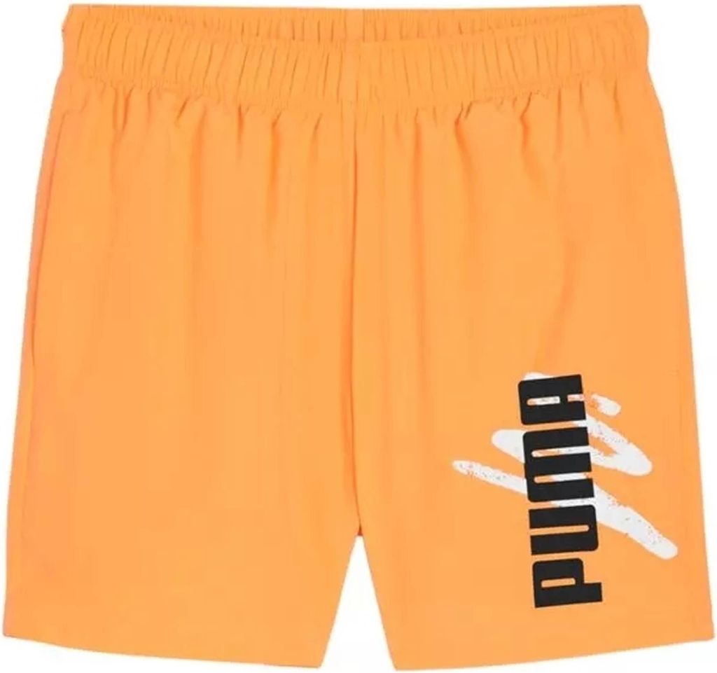 Puma Shorts 678990-46 in Orange color size 44 - 46
