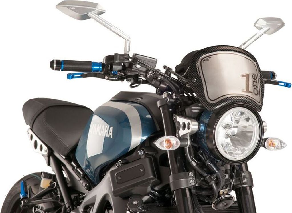 PUIG 9168C Frontplatte ABS passend fuer YAMAHA XSR900 Carbon look