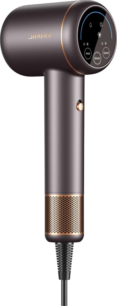Jimmy | Haartrockner | F8 | 1600 W | Anzahl der Temperaturstufen 3 | Ionic-Funktion | Diffusor-Düse | Grau