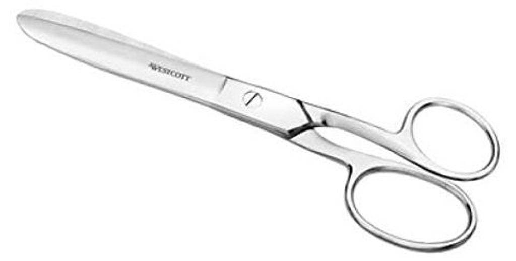 Westcott E-30861 00 Ganzstahl-Schere Steel, 15,5 cm Silber Produktbild 