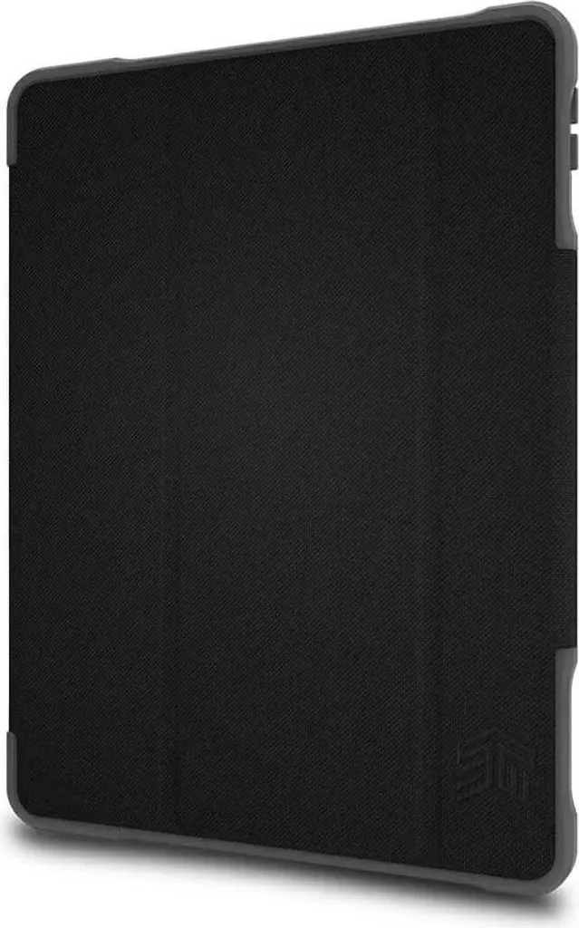 Coque STM Dux Plus DUO iPad 10.2 antichoc avec support Stylet noir - 2