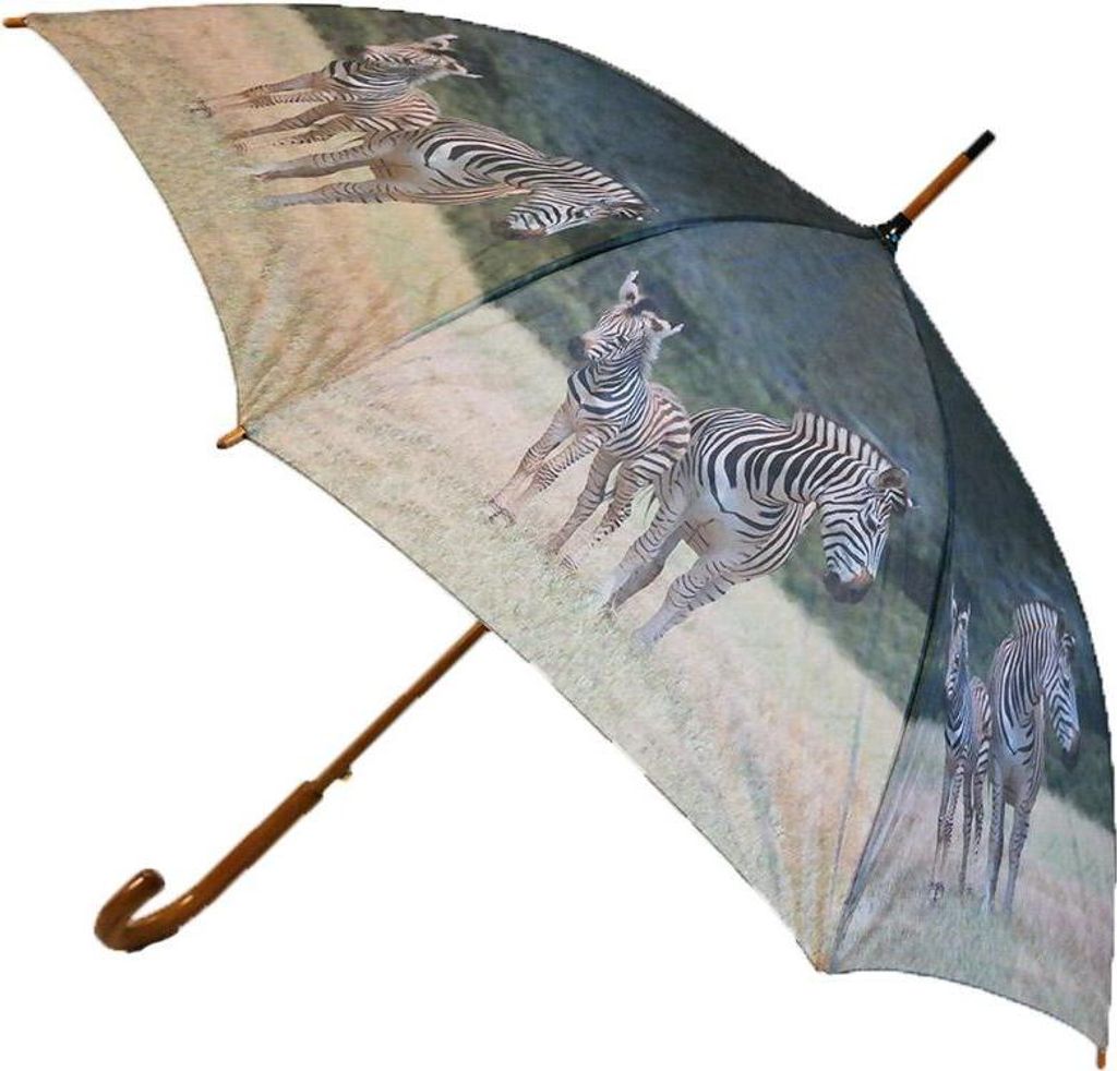 Stockschirm Zebras, Tiere Automatikschirm Stockschirm Schirm Schirme Zebra Tier
