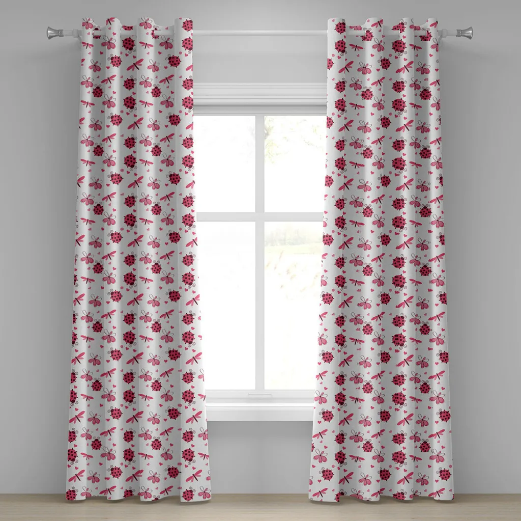 Tende Coccinella e Cuori ABAKUHAUS - Trasforma la Camera dei Bimbi