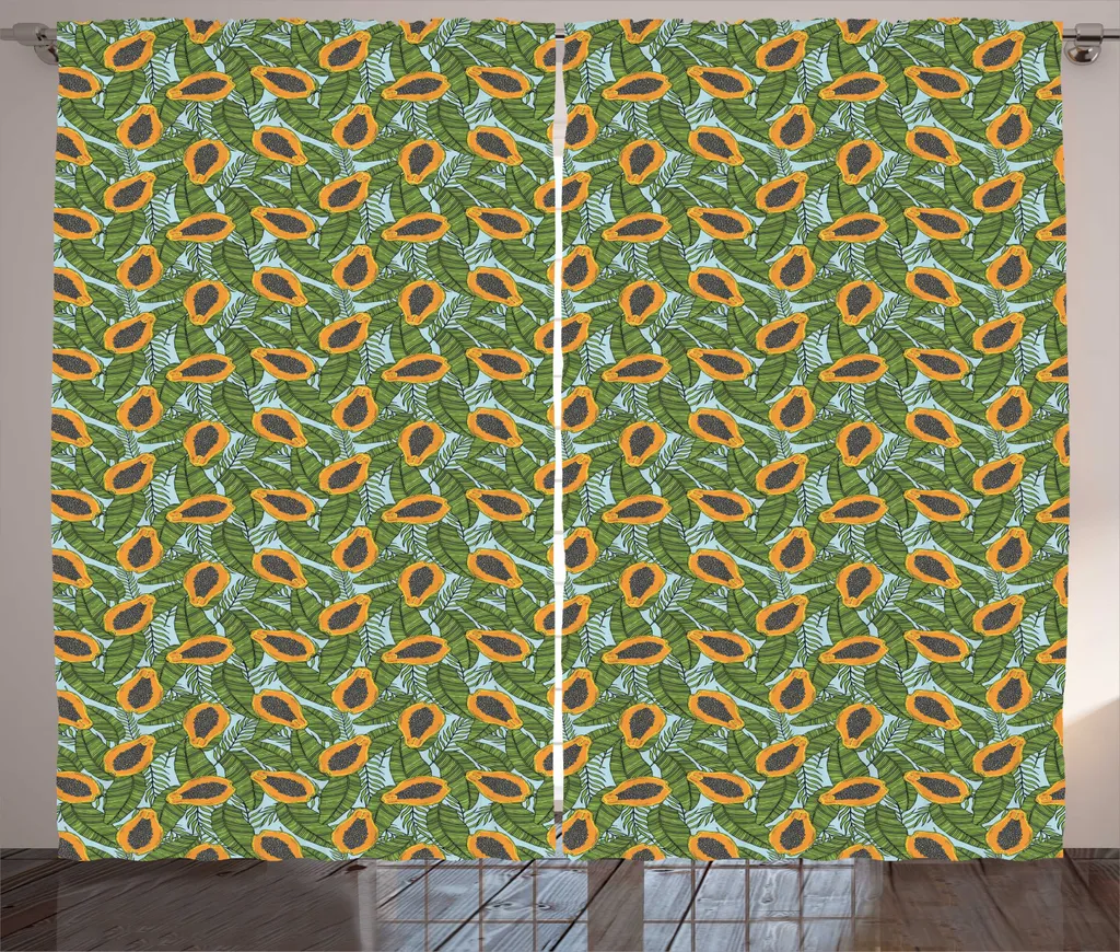 Tenda Rustica Papaya ABAKUHAUS 280x245 | Arredo Soggiorno Tropicale