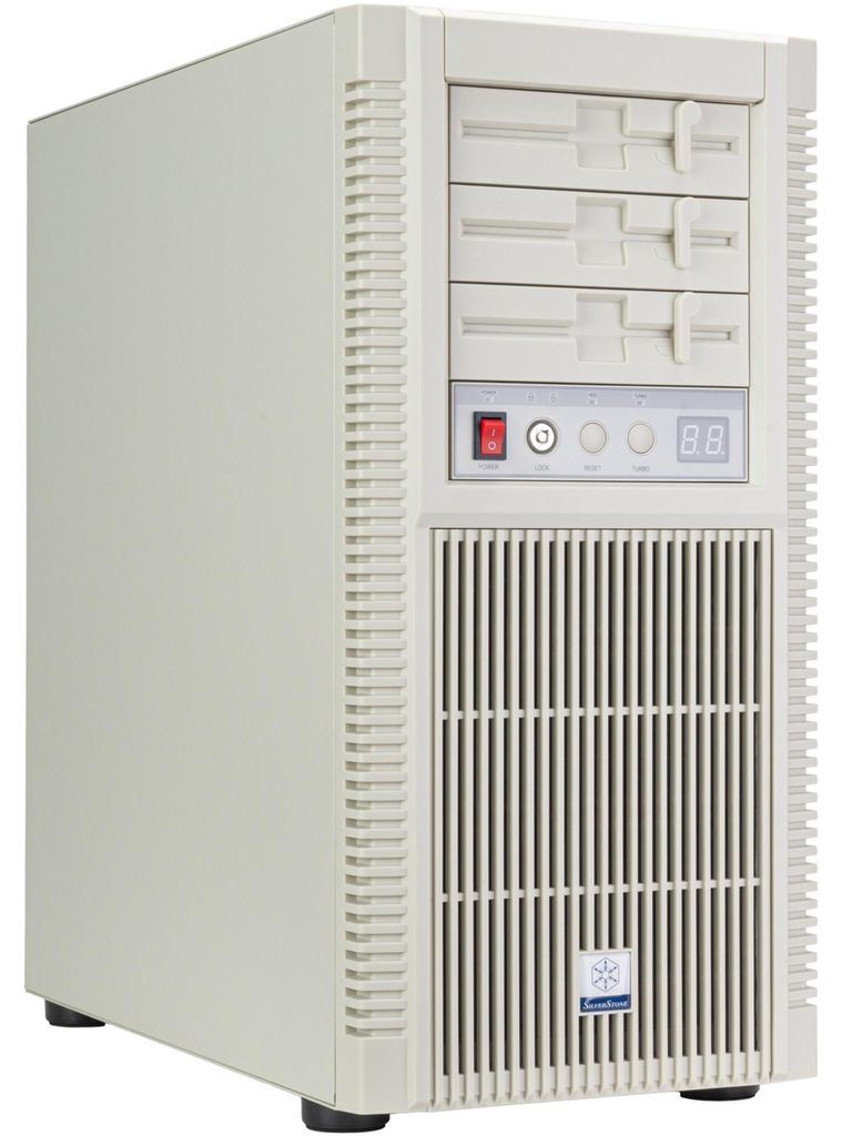 Silverstone FLP02, Tour complète, PC, Blanc, ATX, Micro Image du produit 