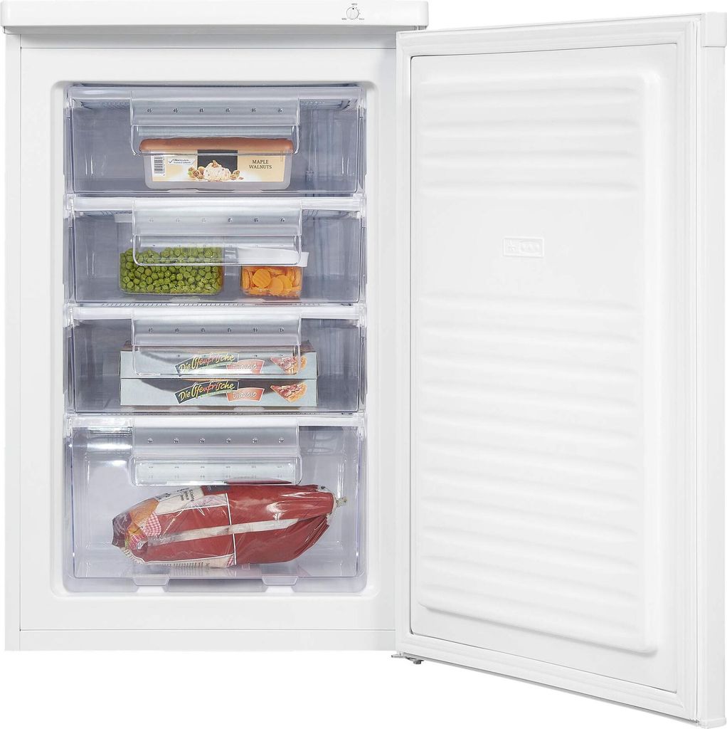 Exquisit Gefrierschrank GS80-040E weiss | Standgerät | 91 l Produktbild 10