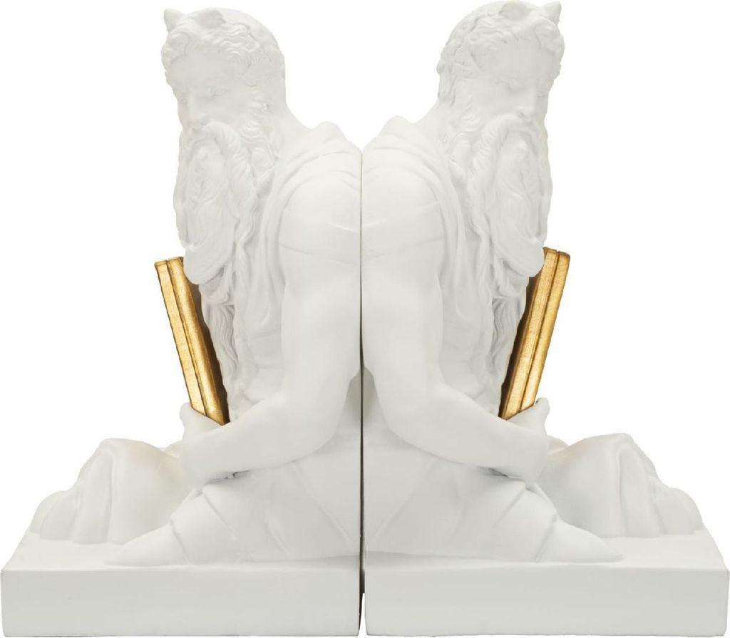 Mauro Ferretti Buchstützen-Set POSEIDONE 25,5x15x22,3 cm (2-teilig)