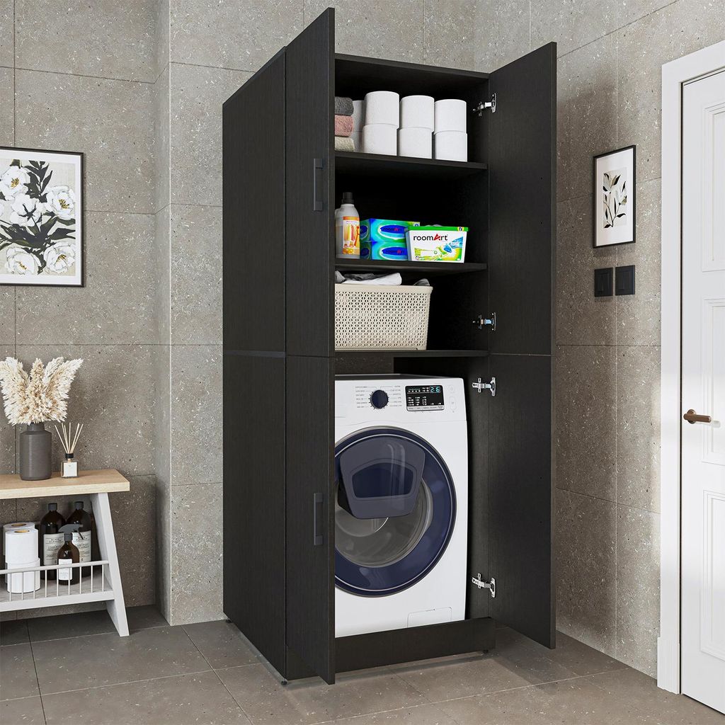 Roomart DORA-II Waschmaschinenschrank 70 cm breit, Produktbild 