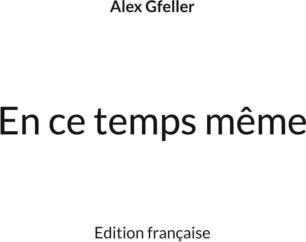 En ce temps même
