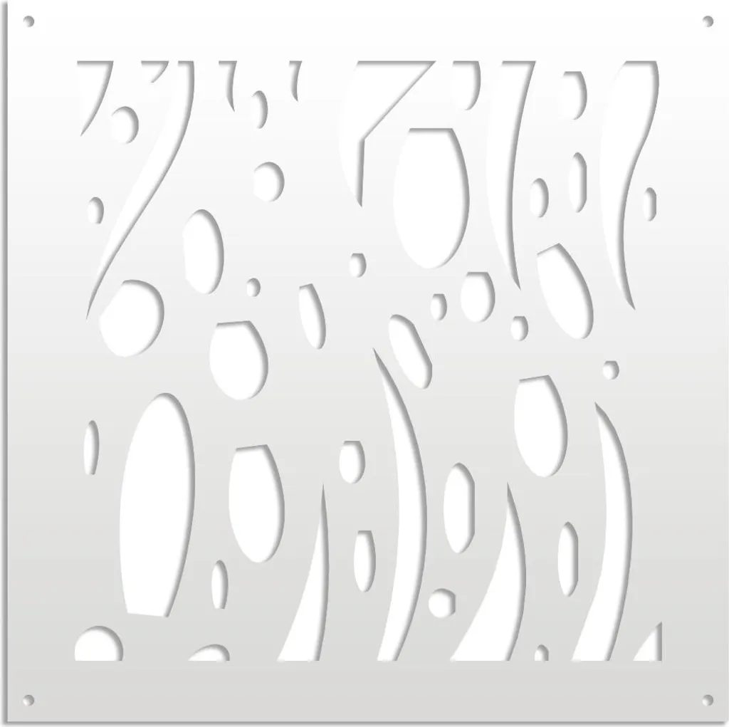 MISTRAL Pannello Decorativo Bianco 73x73: Idee Fai da Te e Privacy