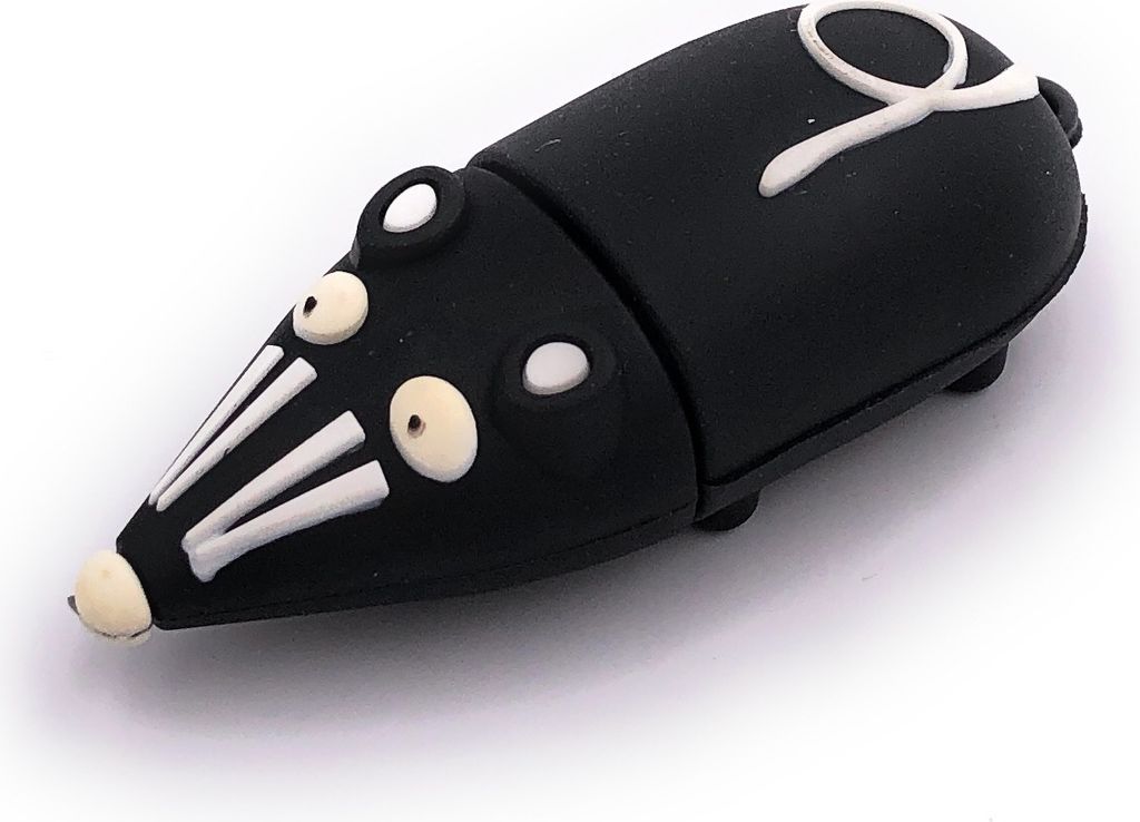 Onlineworld2013 Skunk Stinktier Schwarz Funny USB Stick 128 GB USB 3.0