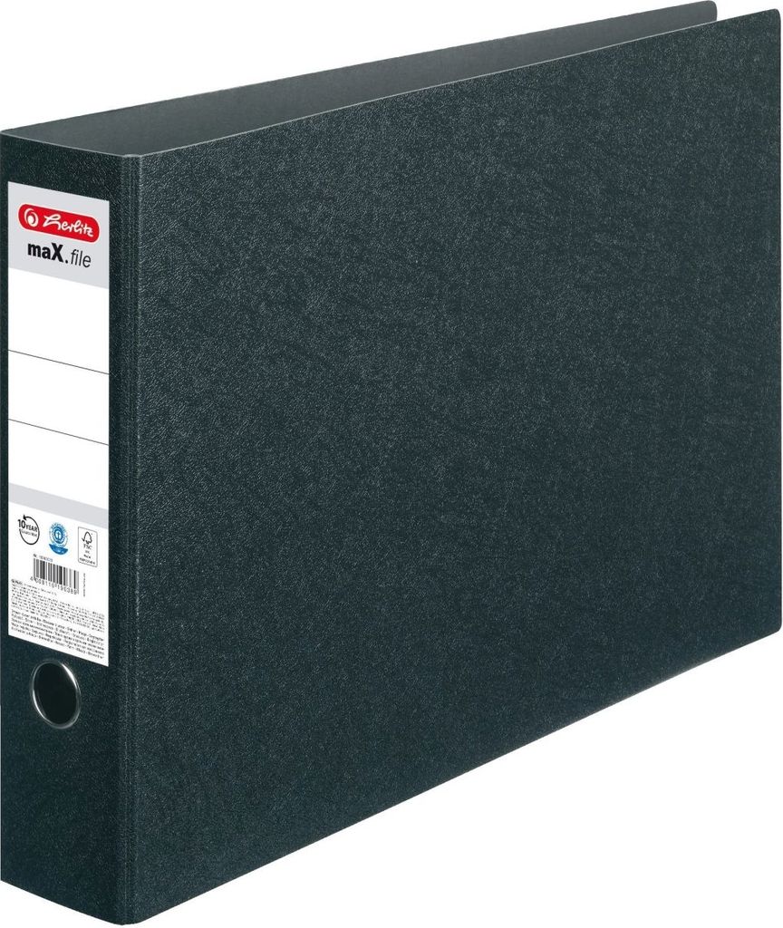 Ordner Hartpappe A3 quer 7,5cm maX.file Packung mit 16 Stück