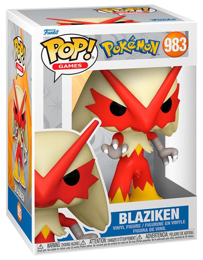 Funko Pop! Games: Pokémon – Blaziken 983 Immagine del prodotto 