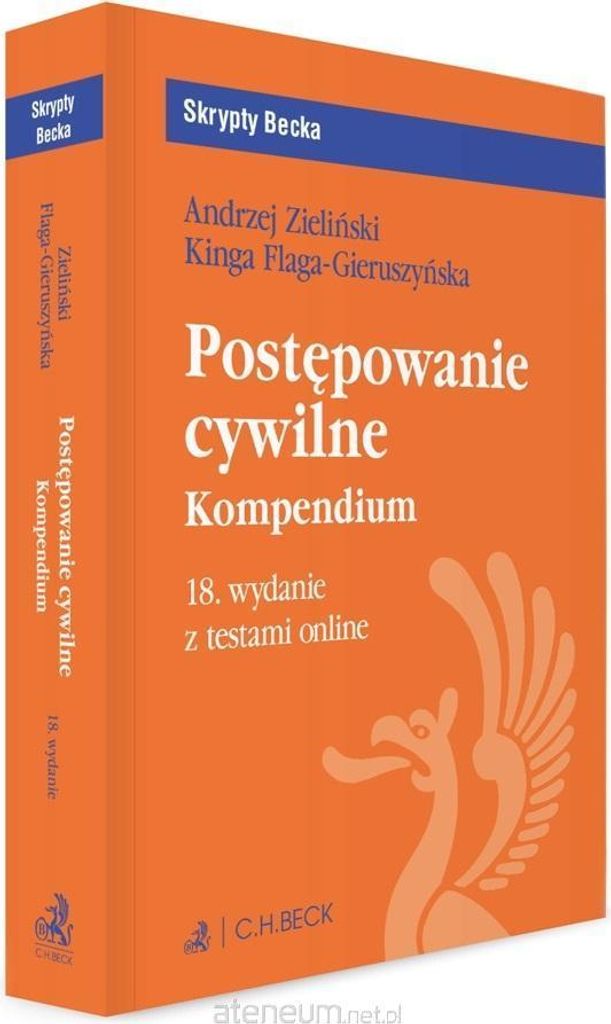 Postępowanie cywilne. Kompendium z testami online