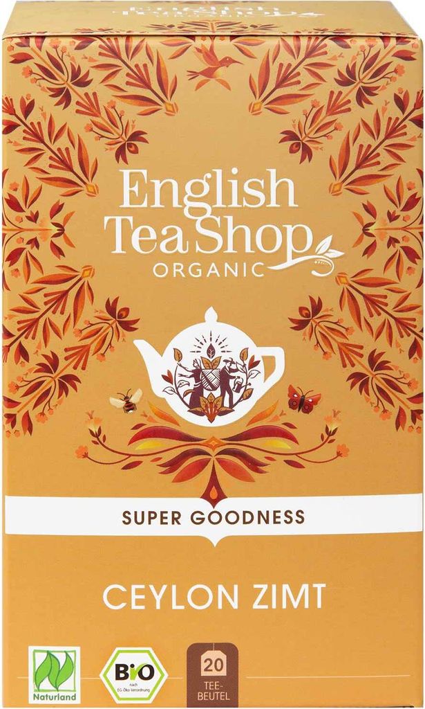 ETS - Ceylon Zimt, Naturland, BIO, 20 Teebeutel Produktbild 2