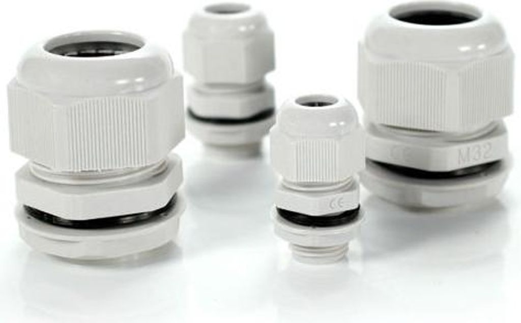 Metrische Kabelverschraubung grau MG 12mm IP68 TRYTYT