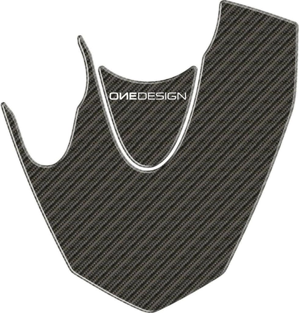ONEDESIGN Carbon-Schutzaufkleber für das Lenkrad für BMW F 800
