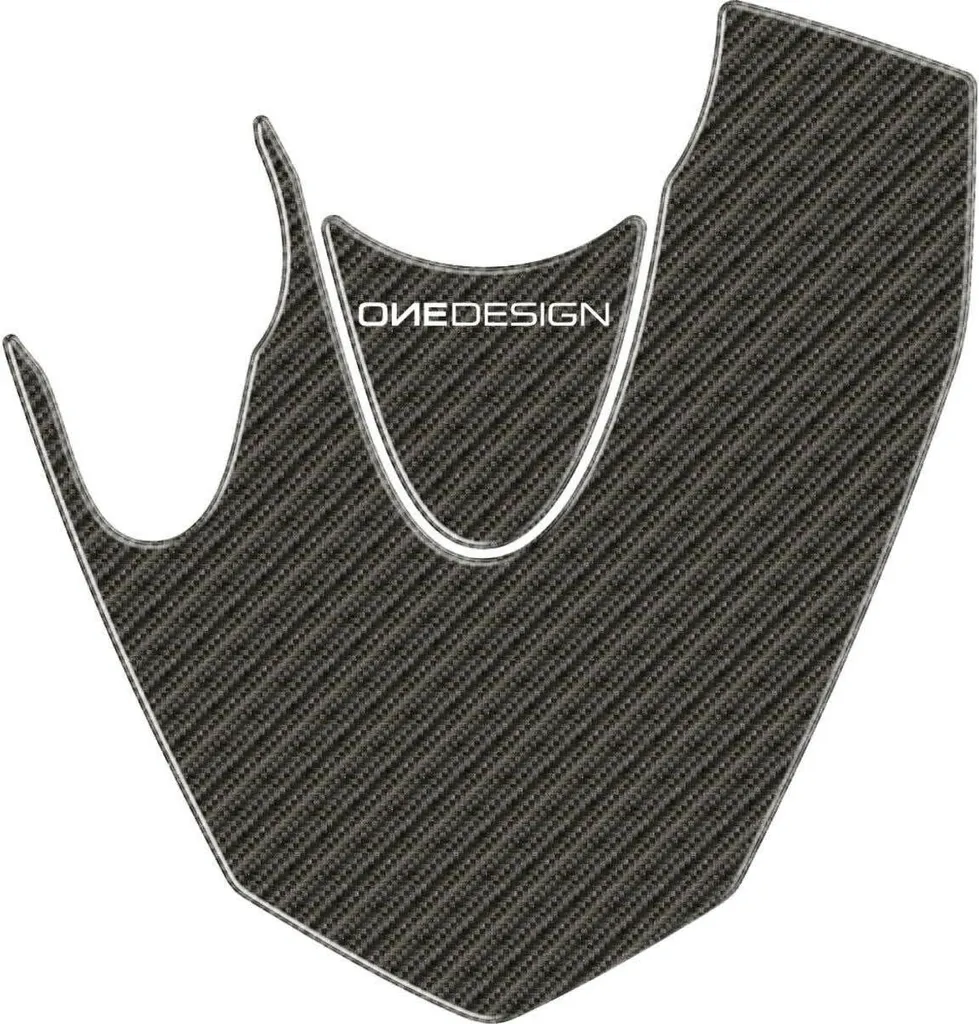 Protection autocollante carbone BMW F 800 anti-rayures de direction