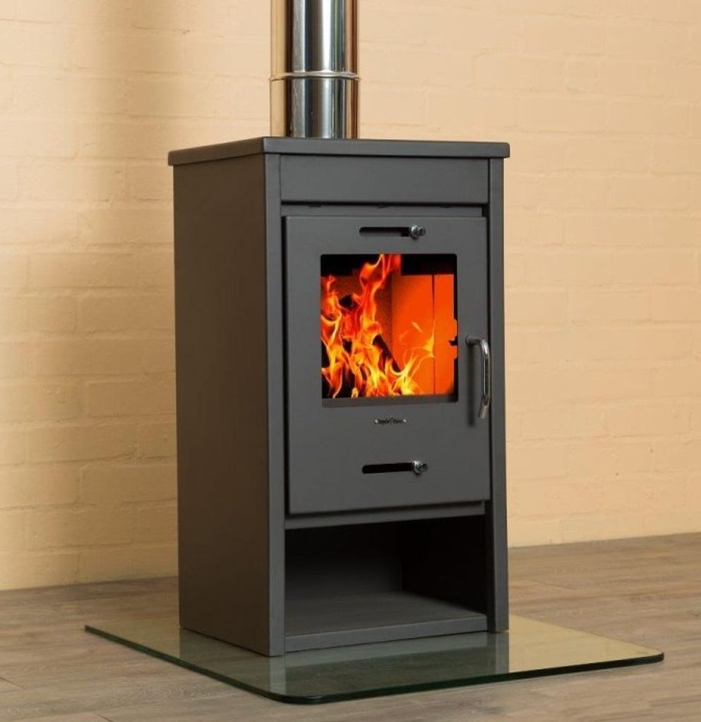 Poêle à bois Victoria Deluxe LG - 9,00 kW, classe A+, Image du produit 