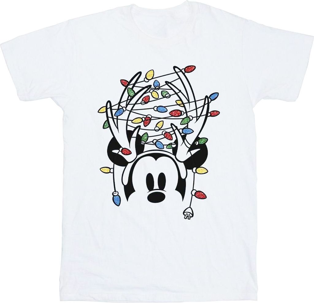 Disney - T-Shirt für Herren BI42007 (5XL) (Weiß)