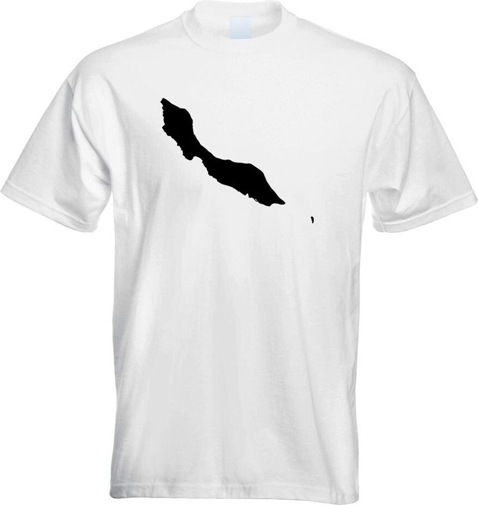 Kiwistar - T-Shirt - Weiss - Niederlande - Curacao Herren Funshirt Bedruckt Design Sprüche Spruch Motive - mit Motiv Bedruckt - Funshirt Design - ...