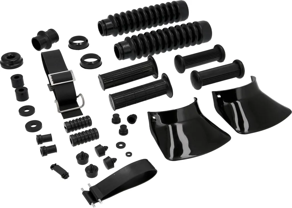 Set de pièces en caoutchouc pour Simson S50 - Lot de joints de moto