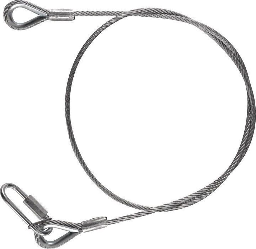 Riggatec Sicherungsseil, Safety 100 cm x 6 mm bis 36 kg