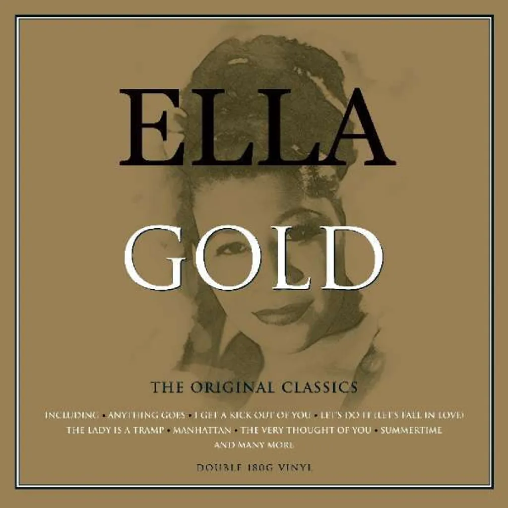 Fitzgerald Ella Gold Vinyle sans Souffle Son Pur Jazz Authentique