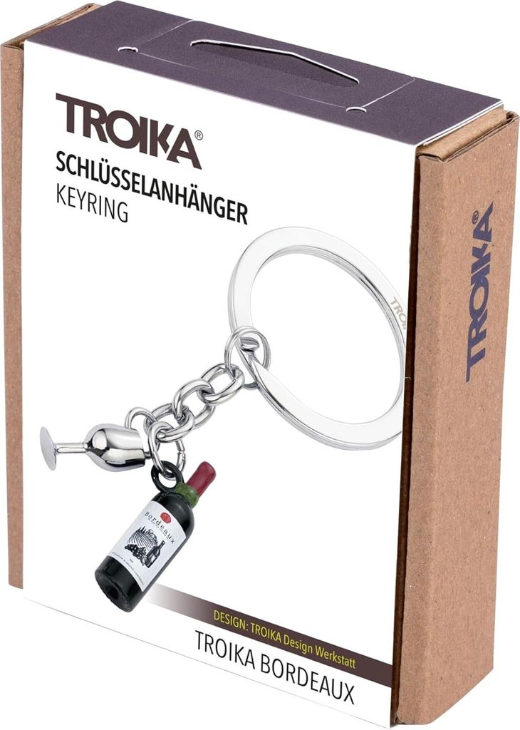 Kľúčenka "Bordeaux", TROIKA KR24-16/CH Obrázok produktu 