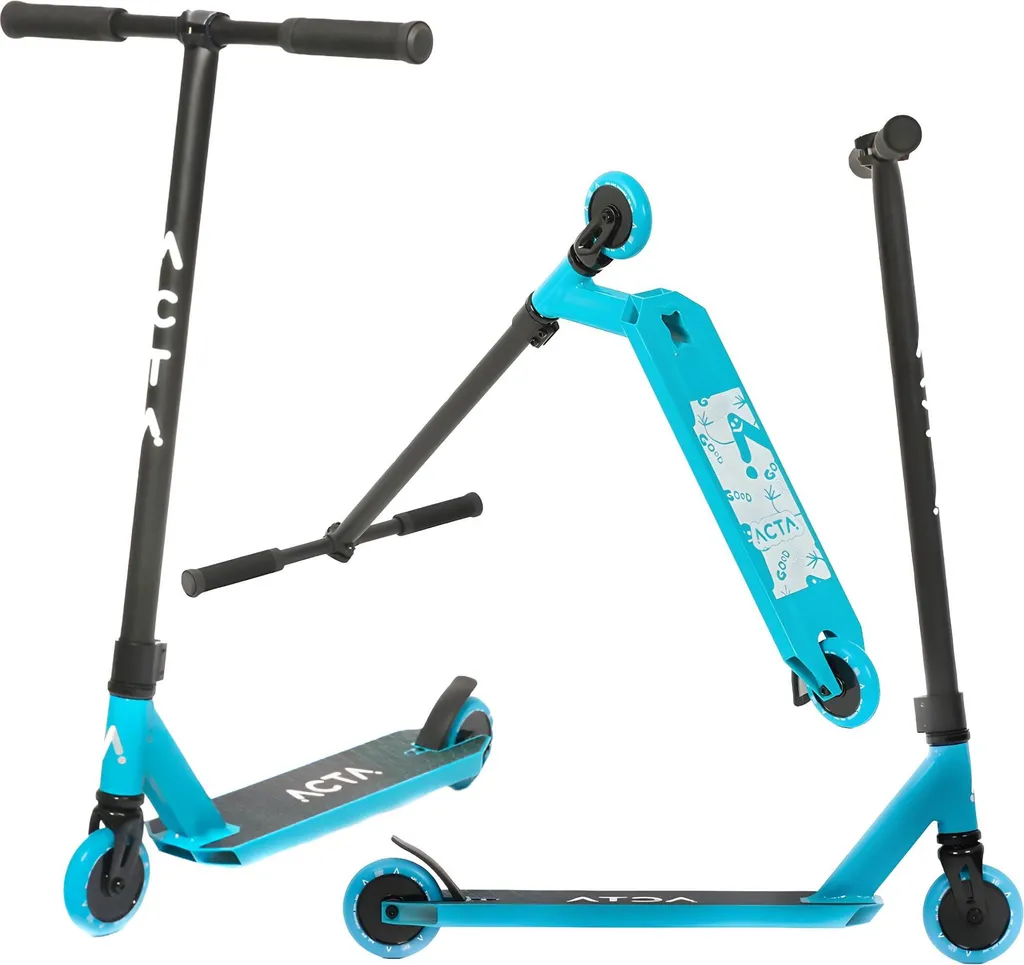 Trottinette Freestyle ACTA FS Bleu - Roues 100mm et Roulements ABEC-7