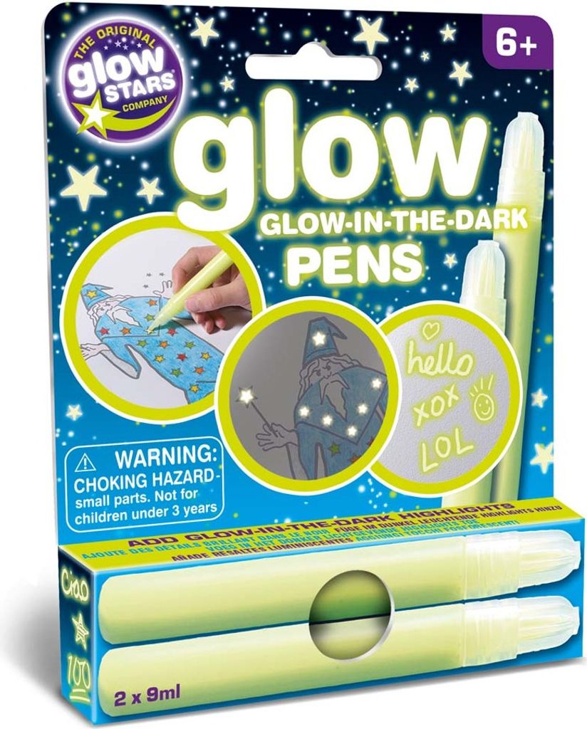 Brainstorm: Glow Creations Glow-in-the-Dark Pens Produktbild 