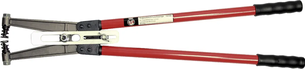 Pince pour trous trapézoïdaux 700mm ALARM - Pince à poinçonner pro