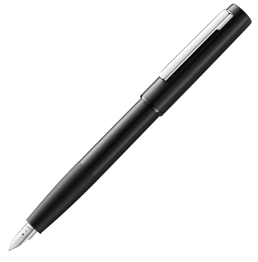 Stylo plume LAMY aion noir 1231942 : fini les fuites et les ratures