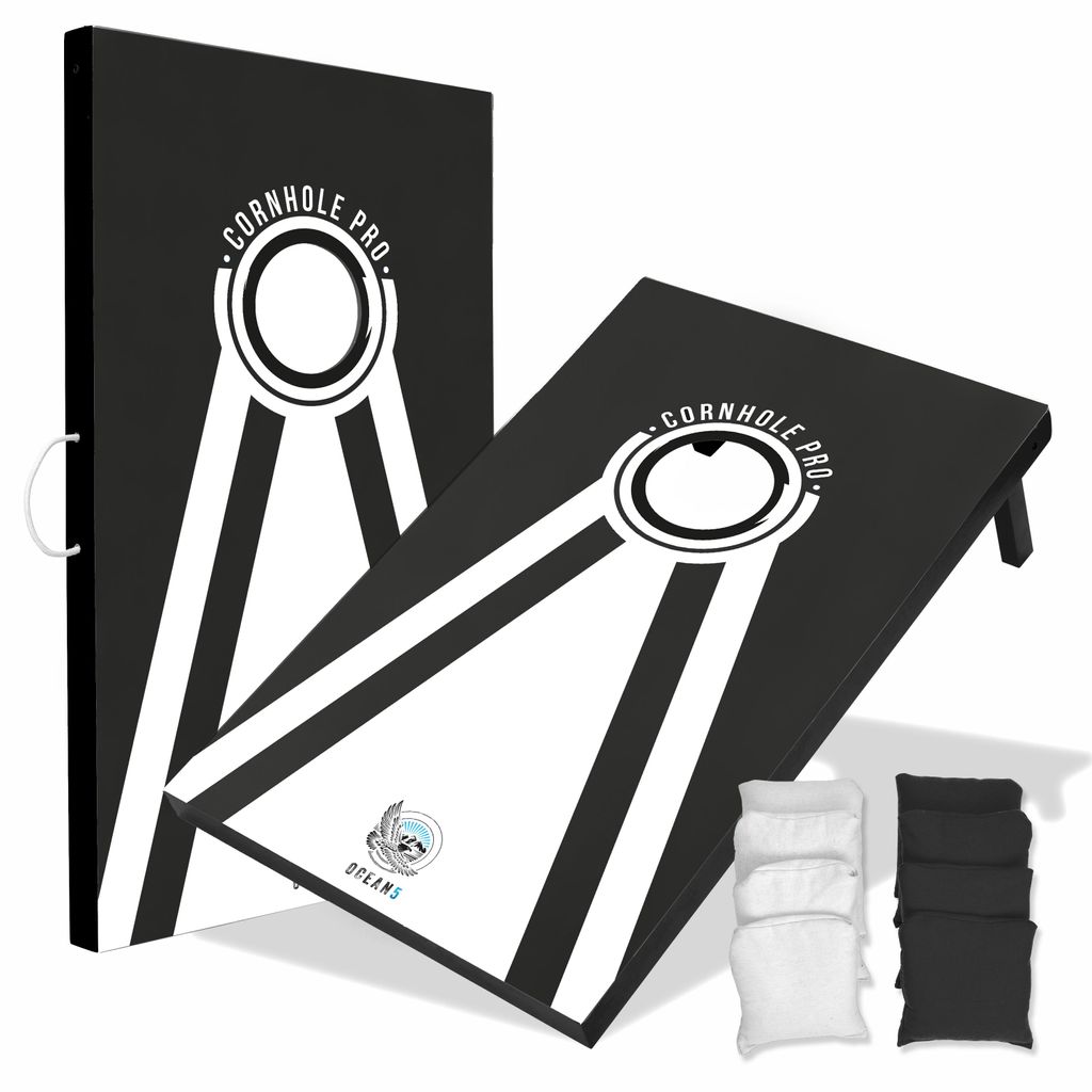 Ocean 5 Sackwurfspiel Cornhole (Schwarz) Produktbild 