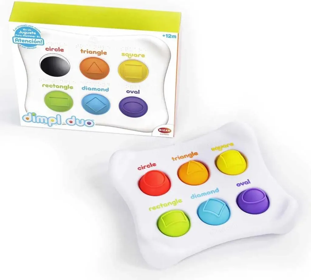 Fat Brain Dimpl Duo : Jouet d'éveil sensoriel et éducatif pour bébés - 8