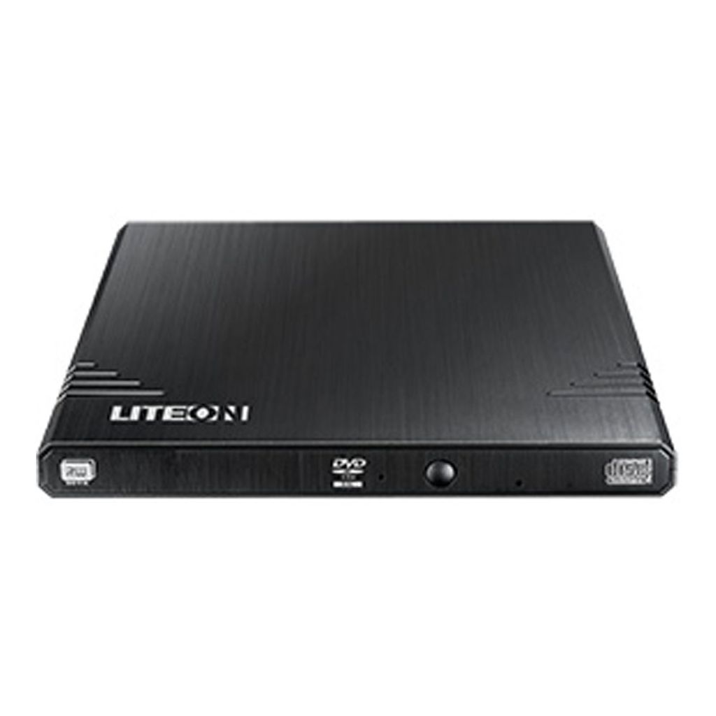 Lite-On eBAU108, Schwarz, Desktop / Laptop, DVD Super Multi DL, USB 2.0, CD, DVD, 24x