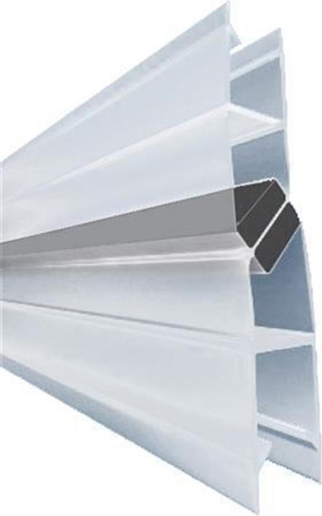 Glaszentrum Hagen - 200cm - 10mm - Magnetdichtung für Duschkabinen & Nischenduschen - PVC