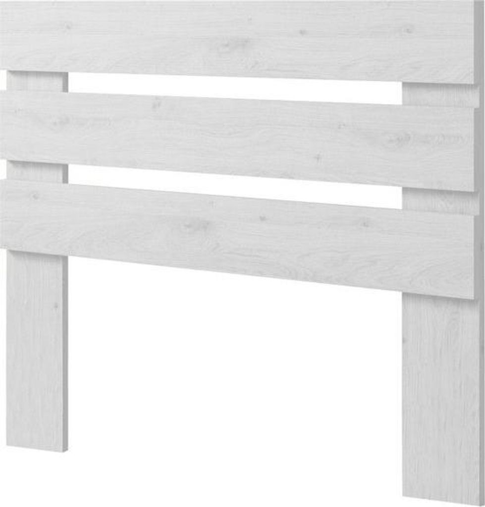 Lermowood Bettkopfteil "Z1" 90x90cm Weiß –Elegantes Kopfteil fürs Bett – stilvoll und bequem – verschiedene Größen & Farben - Massivholz ...