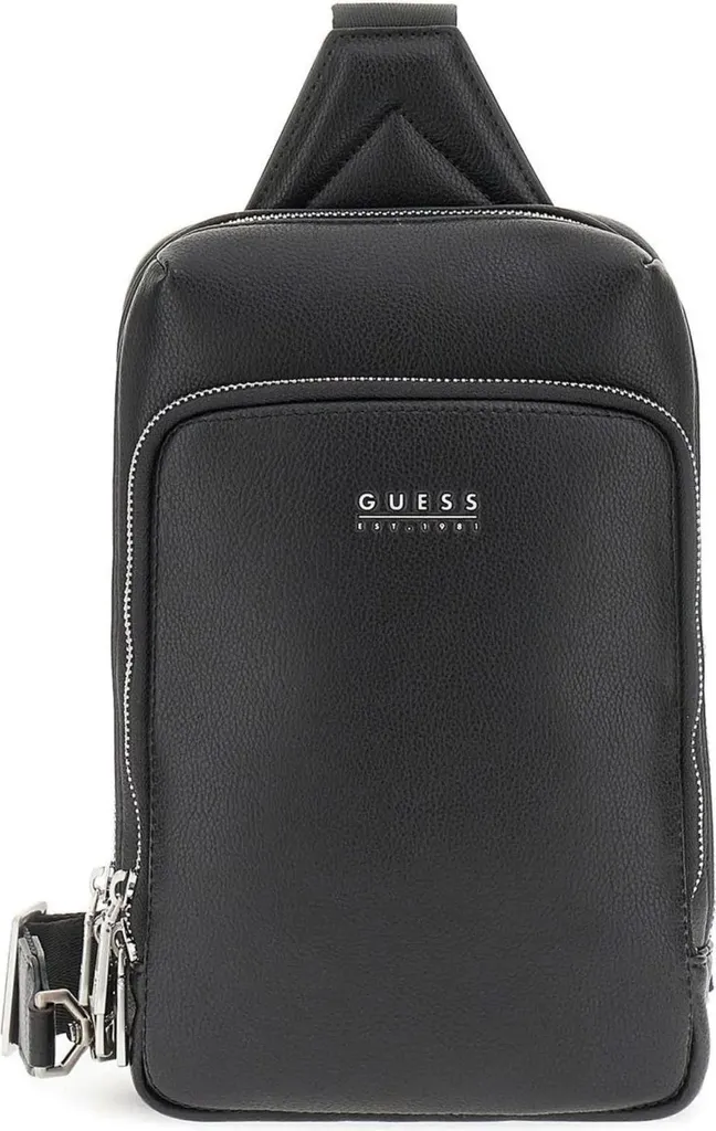 Zaino Guess Milano MITUP5226 Black | Zainetto Tech Uomo da Viaggio
