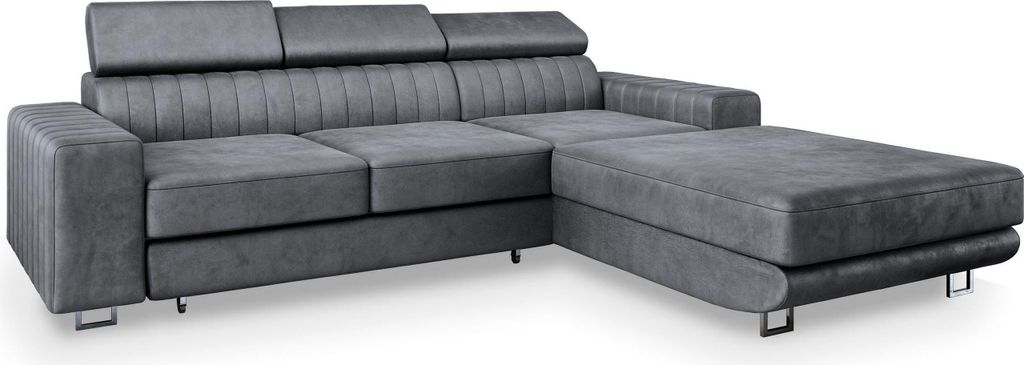 Masseno Ecksofa NOTO R-S mit Schlaffunktion L-Form, Sofa Produktbild 